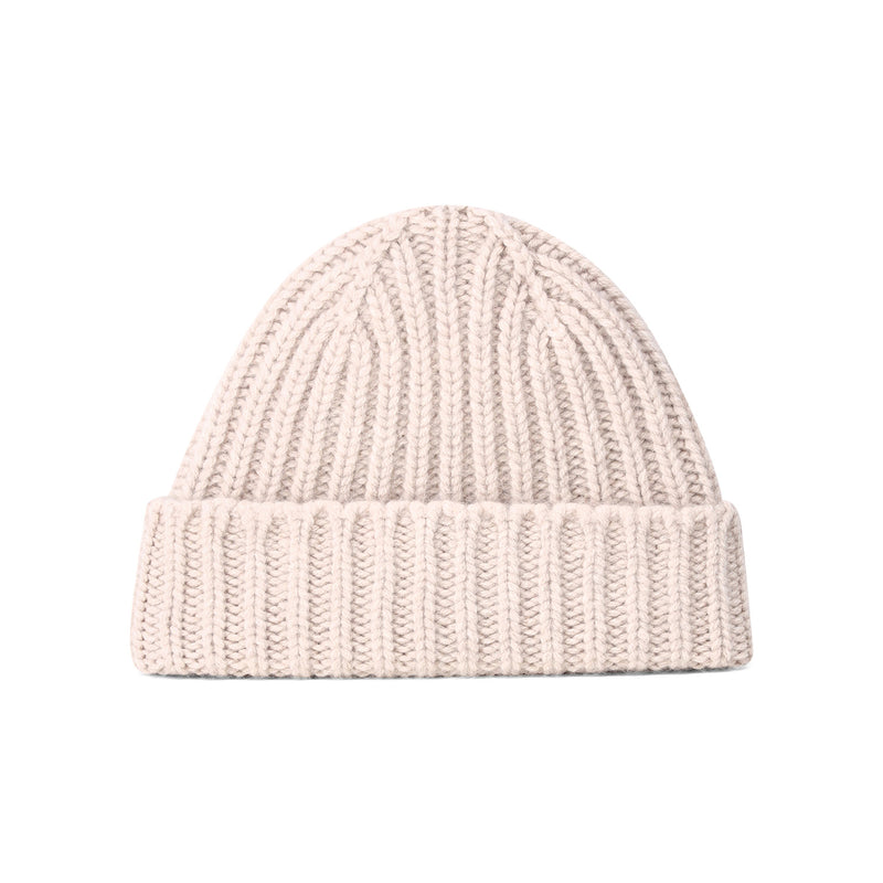 Mütze LBL aus Woll-Mix One Size / Creme