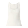 Almada Geripptes Top aus Seidenmix Damen