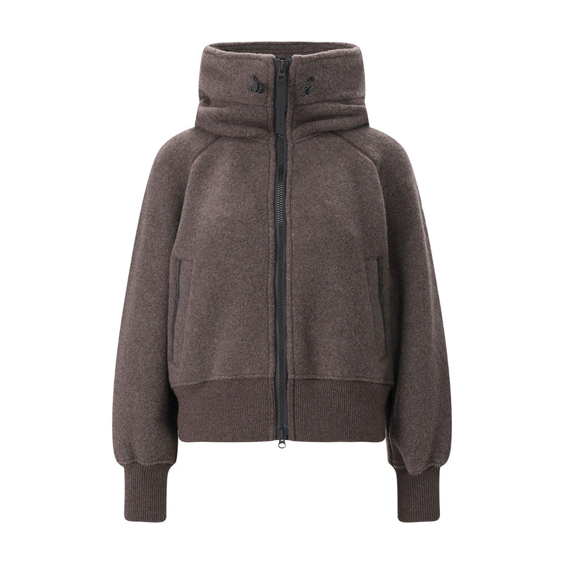 Canada Goose Fleecejacke Chilliwack aus Woll-Mix Damen