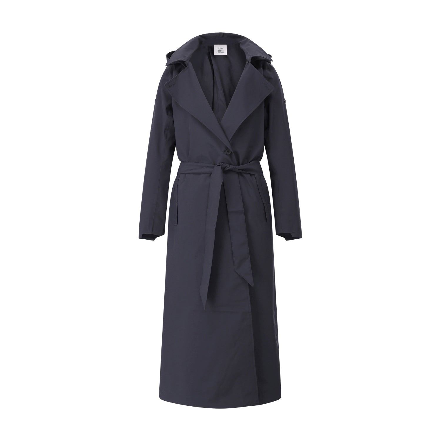 Langer Trenchcoat Trenchie XL / Dunkelblau