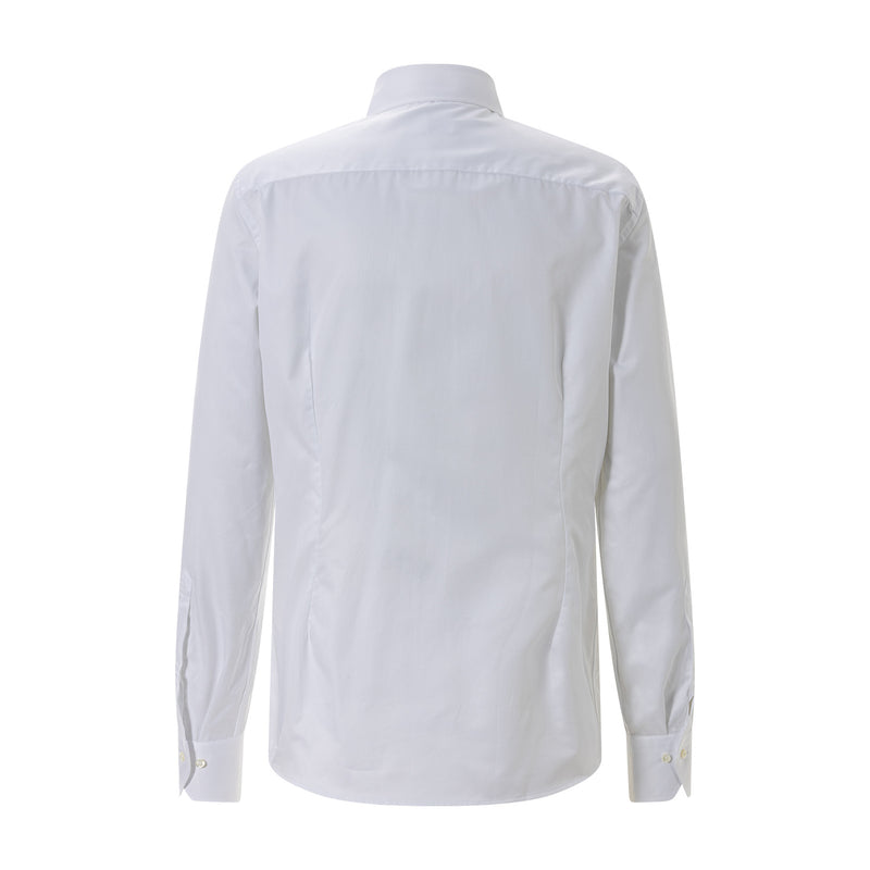 Slim-Fit Hemd aus Baumwolle 39 / Weiß
