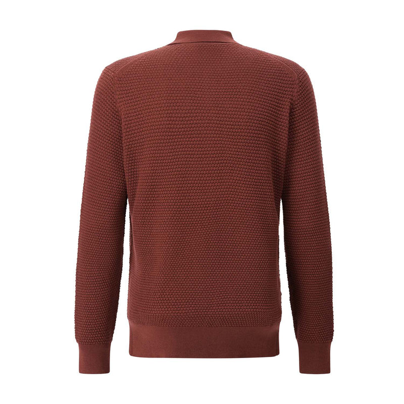 Eton Pullover mit Strukturstrick Herren