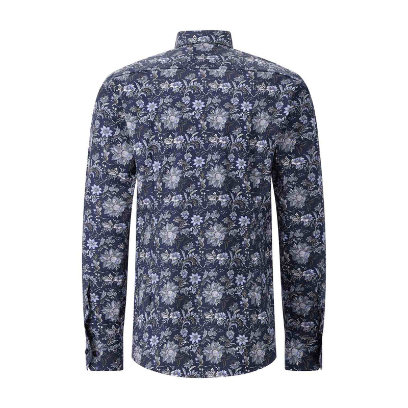 Eton Slim-Fit Hemd mit floralem Muster Herren