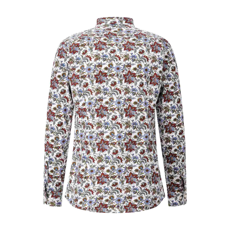 Eton Slim-Fit Hemd mit floralem Muster Herren