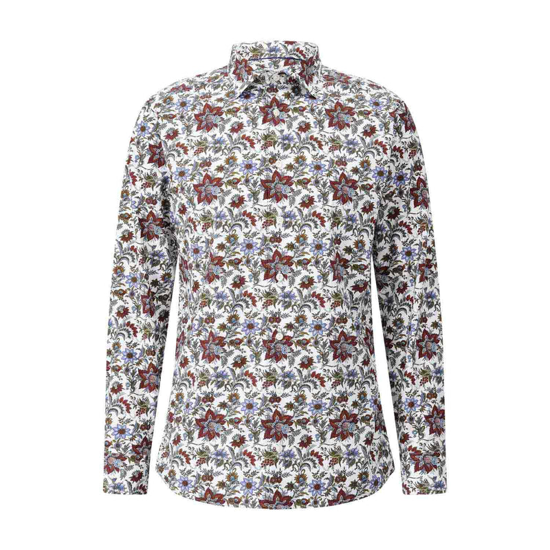 Eton Slim-Fit Hemd mit floralem Muster Herren