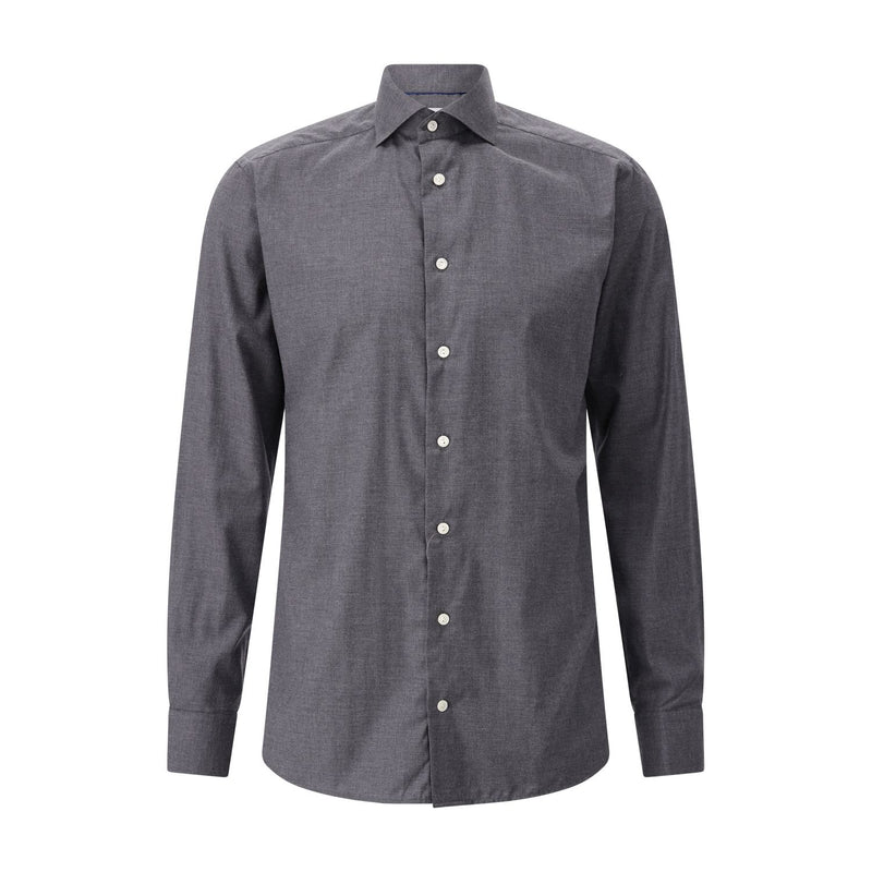 Eton Slim-Fit Flanellhemd aus Baumwolle Herren