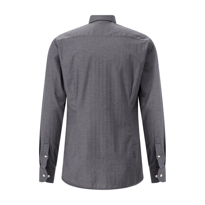 Eton Slim-Fit Flanellhemd aus Baumwolle Herren