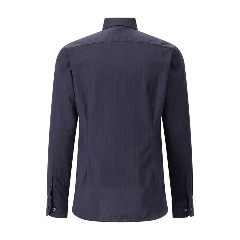 Eton Slim-Fit Flanellhemd aus Baumwolle Herren