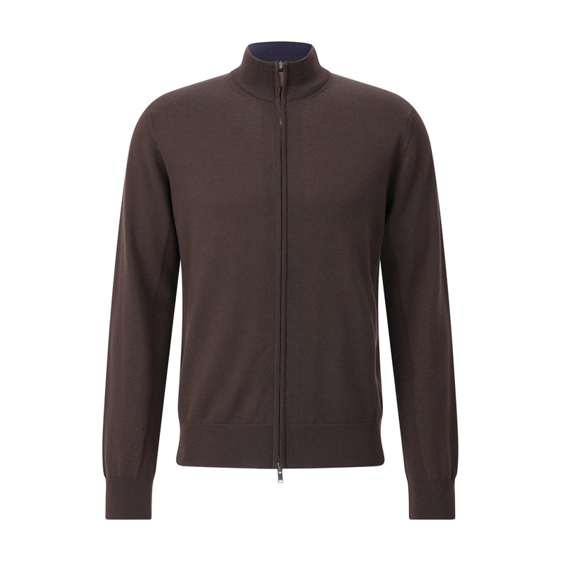 Eton Strickjacke aus Merinowolle Herren