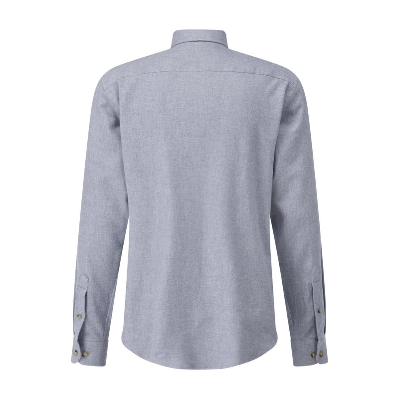 Eton Regular-Fit Flanellhemd aus Baumwolle Herren