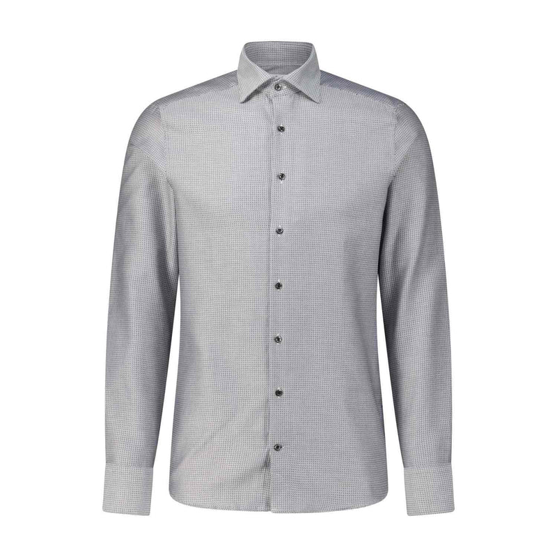 Stenströms Fein gemustertes Hemd in Slim-Fit Herren