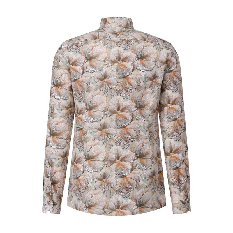 Stenströms Slim-Fit Hemd mit Muster Herren