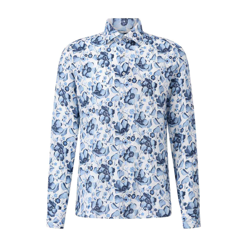 Stenströms Slim-Fit Hemd mit Muster Herren