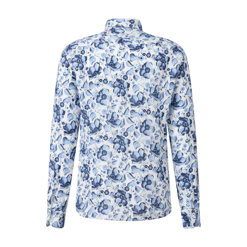 Stenströms Slim-Fit Hemd mit Muster Herren