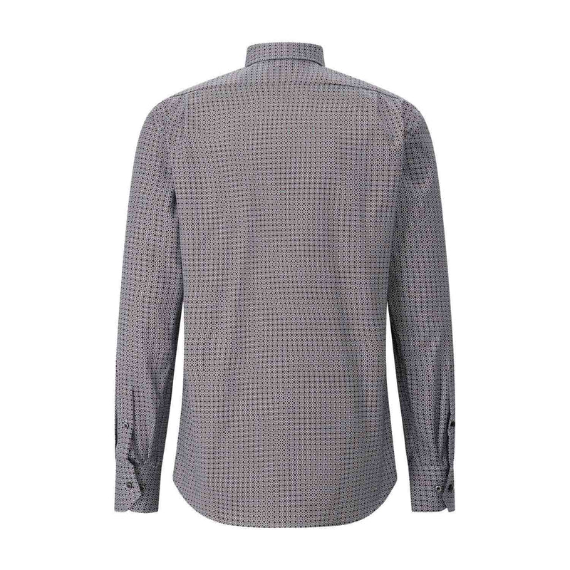 Stenströms Regular-Fit Twillhemd mit Muster Herren