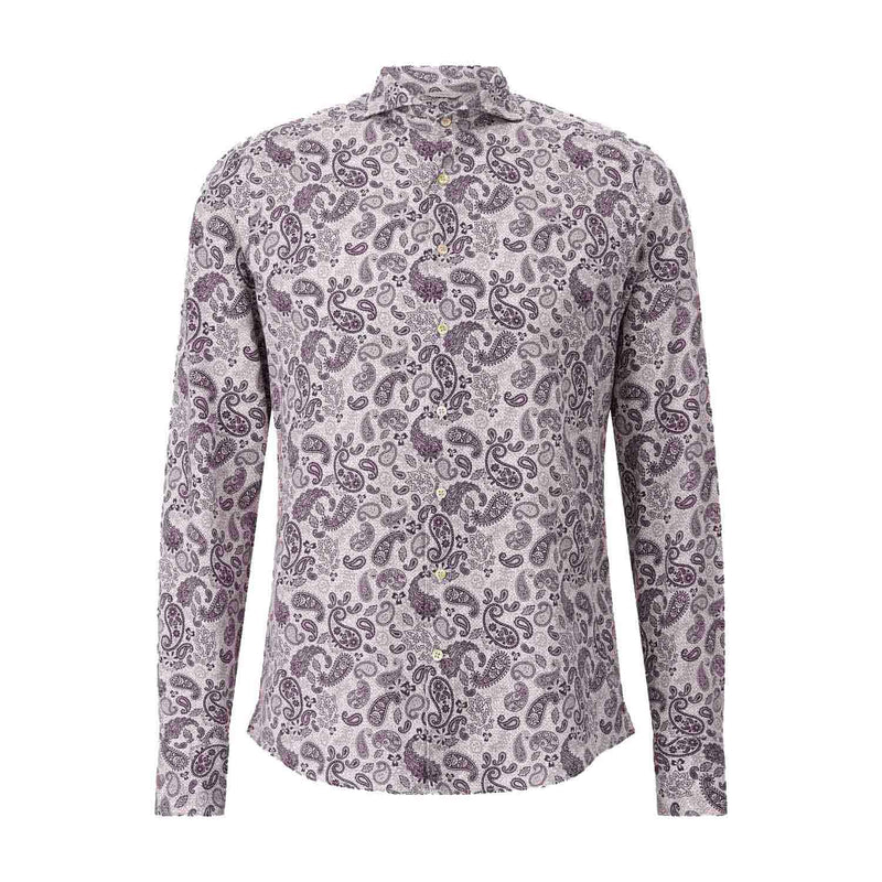 Stenströms Slim-Fit Hemd mit Paisley-Muster Herren