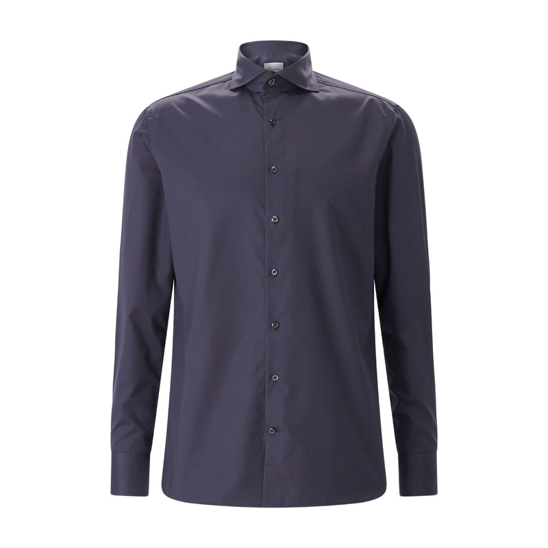 Regular-Fit Hemd aus Baumwolle 46 / Navy