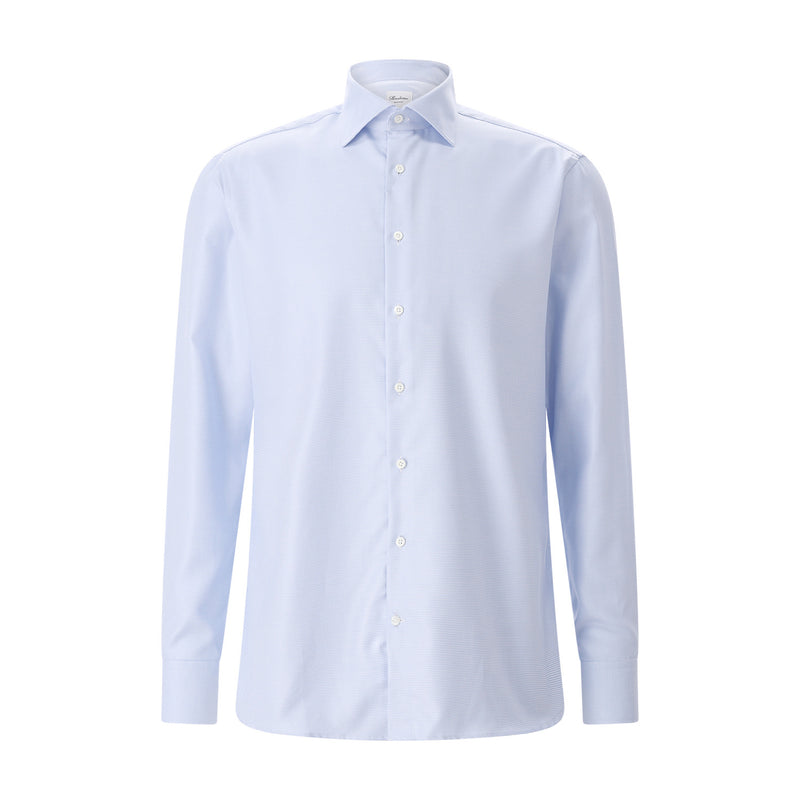 Regular-Fit Hemd mit Hahnentrittmuster 45 / Blau