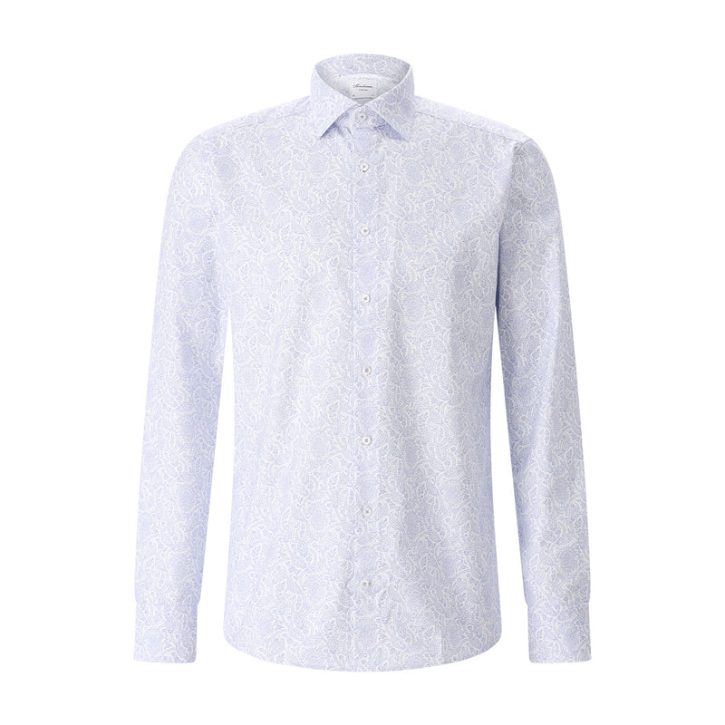 Stenströms Slim-Fit Hemd mit Paisleymuster Herren
