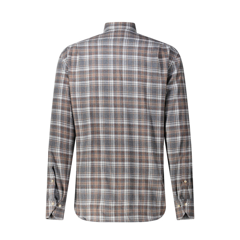 Regular-Fit Hemd aus Baumwolle XXXL / Graugrün