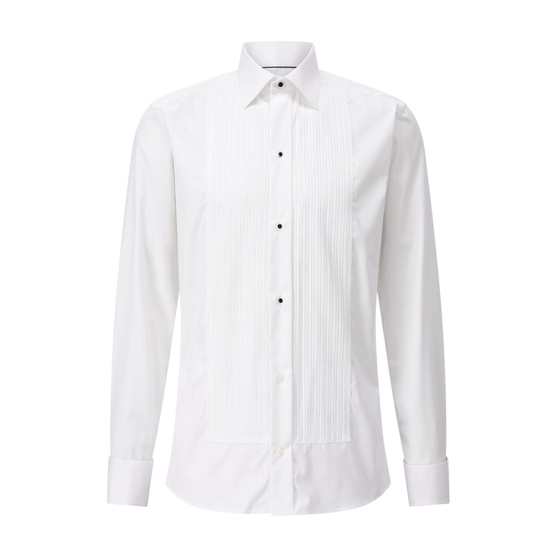 Eton Slim-Fit Twillhemd mit Plissee-Detail Herren