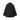 Wolljacke mit Schal 42 / Schwarz