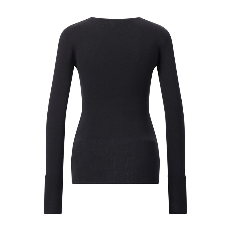 Toteme Langarmshirt aus Baumwolle Damen