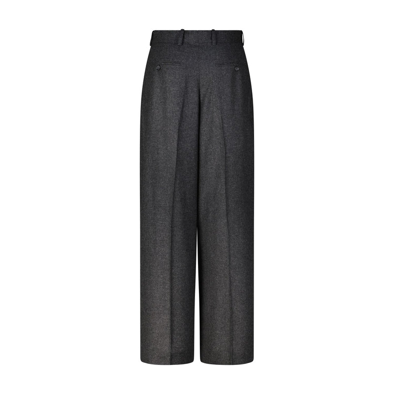 Toteme Relaxed-Fit Flanelhose aus Woll-Mix Damen