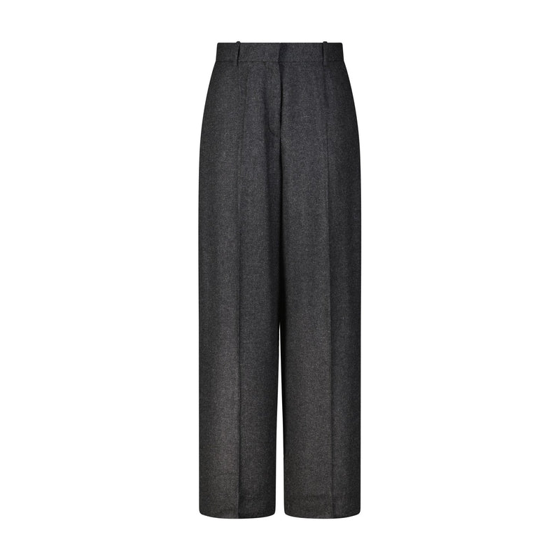 Toteme Relaxed-Fit Flanelhose aus Woll-Mix Damen