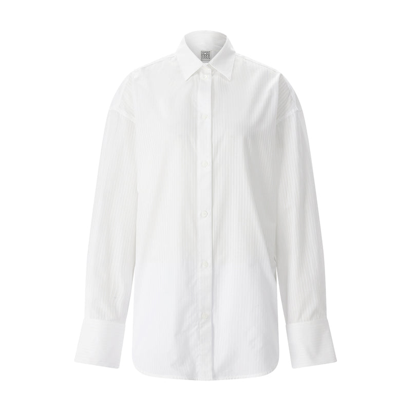 Toteme Gestreifte Hemdbluse aus Baumwolle Damen