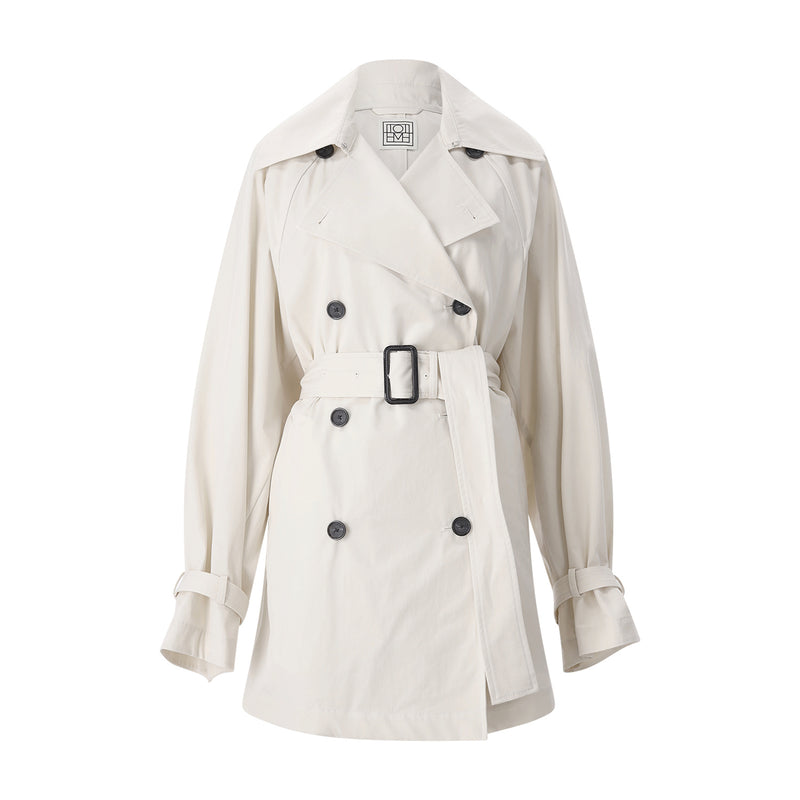 Trenchcoat aus Baumwolle 40 / Beige
