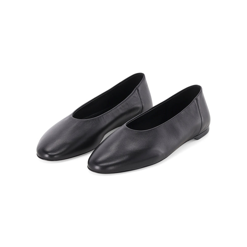 Ballerinas aus Leder