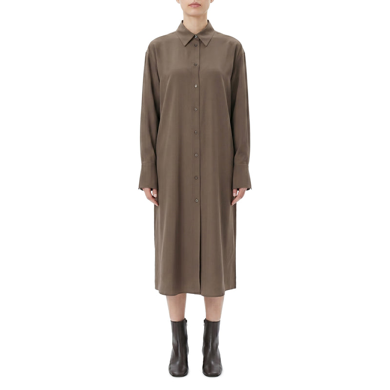 Maxikleid aus Seid