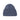 Beanie aus Strick One Size / Blau