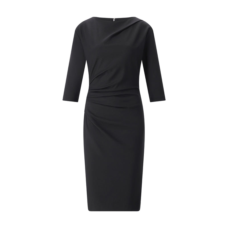 Figurbetontes Midikleid Izzy 44 / Schwarz