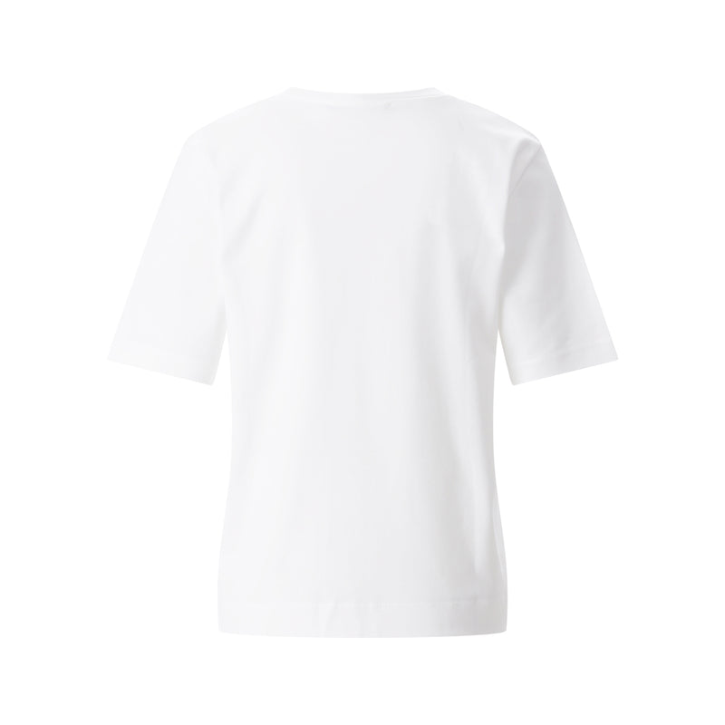T-Shirt aus Baumwolle 32 / Weiß