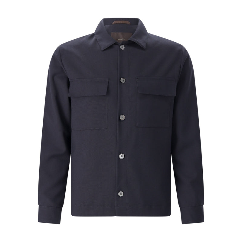 Windsor Overshirt aus Schurwolle Herren