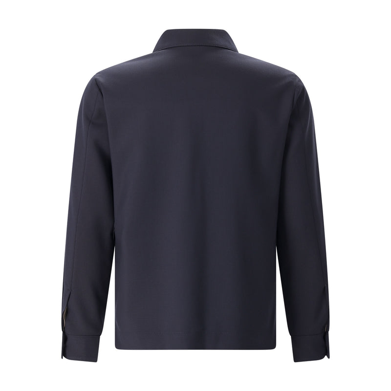 Windsor Overshirt aus Schurwolle Herren