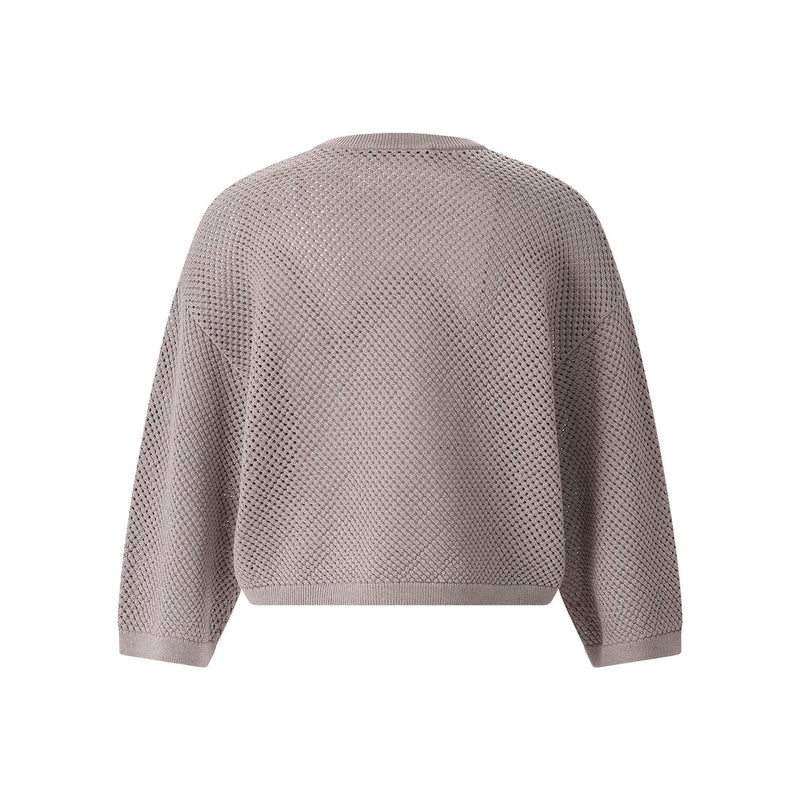 Windsor Strickpullover mit Rundhalsausschnitt Damen