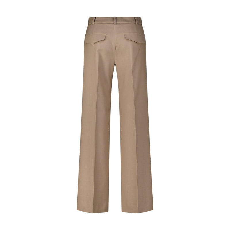 Windsor Weite Hose aus Schurwolle Damen