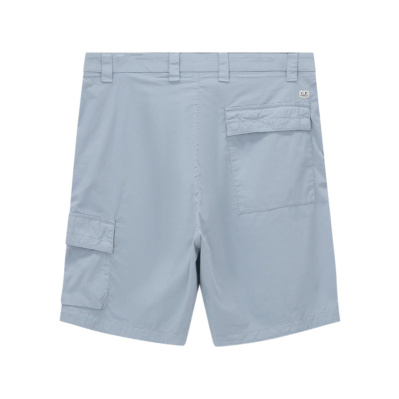 Bermudas aus Baumwollmix 54 / Hellblau