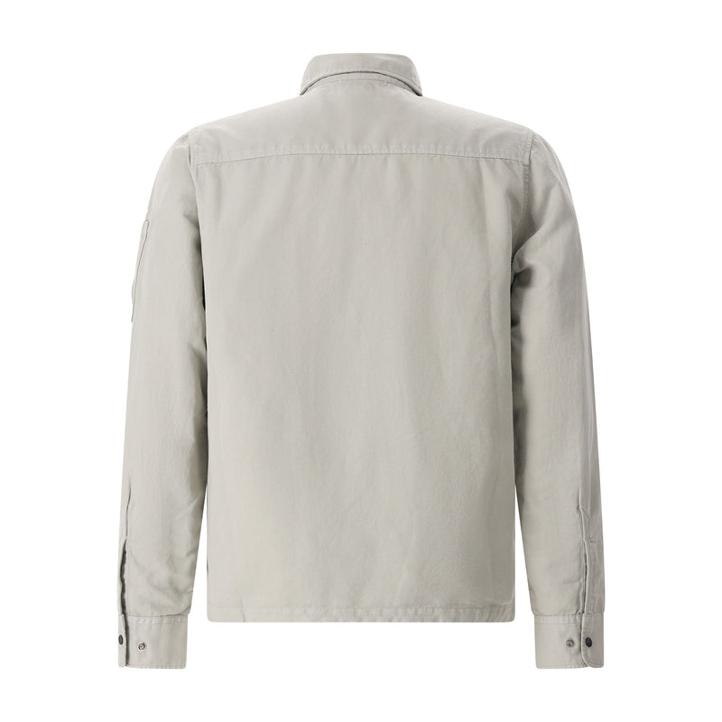 C.P. Company Leichte Jacke aus Baumwolle & Leinen Herren