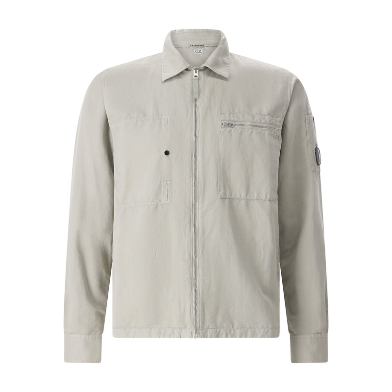 C.P. Company Leichte Jacke aus Baumwolle & Leinen Herren