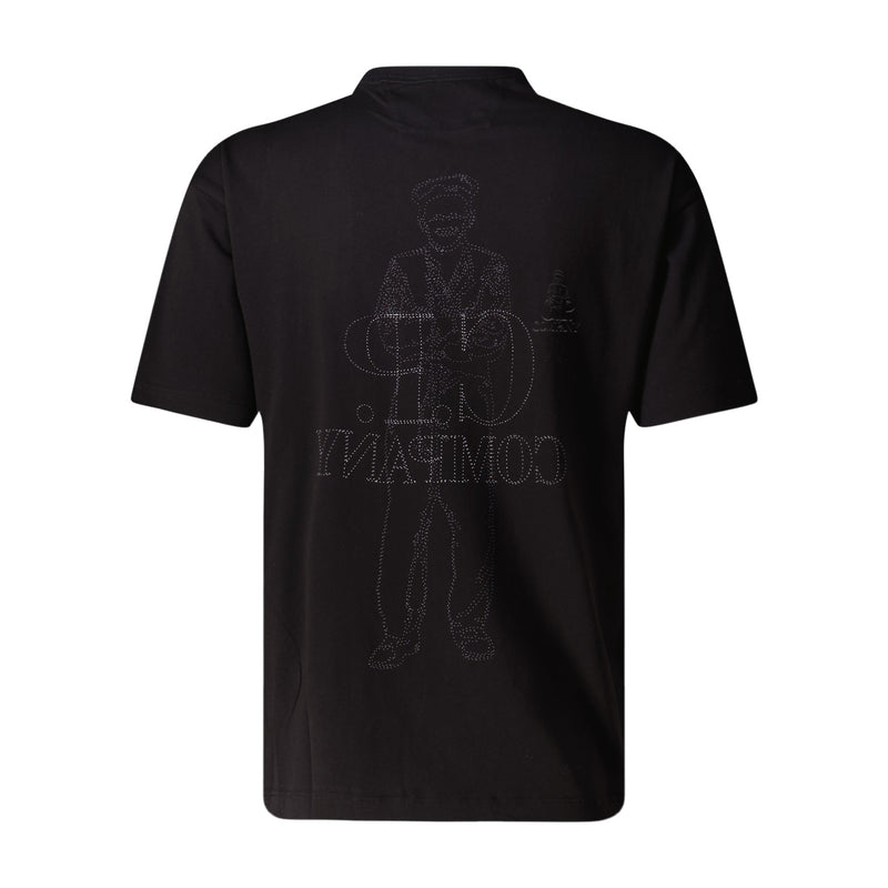 T-Shirt mit Logo XXL / Schwarz