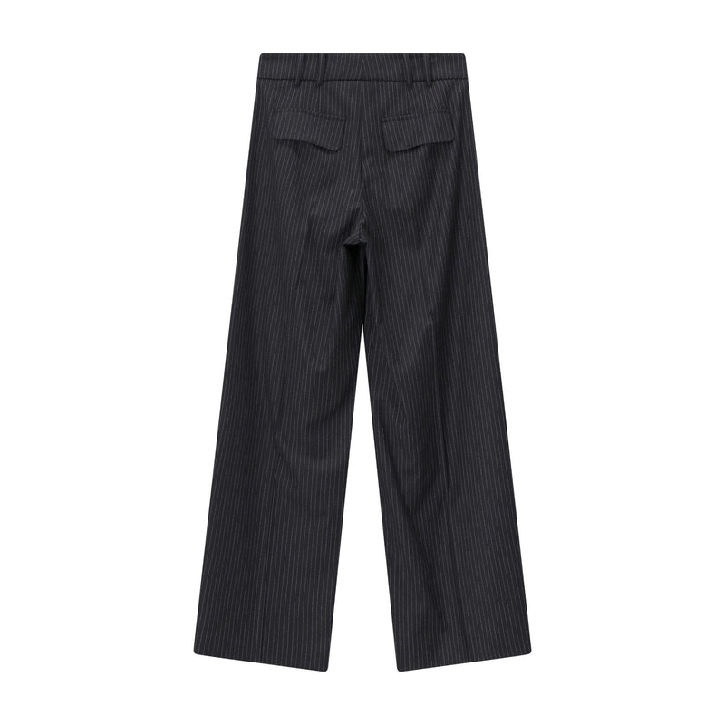 Hose aus Schurwoll-Mix 44 / Schwarz
