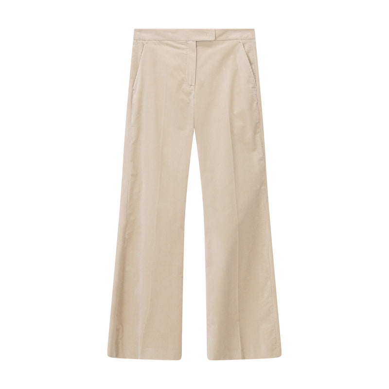 Cordhose Marlen aus Baumwoll-Mix 44 / Beige