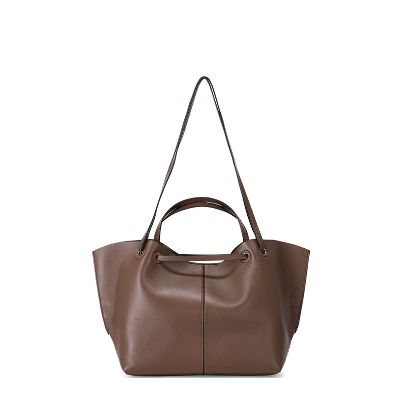 Tasche aus Leder One size / Braun