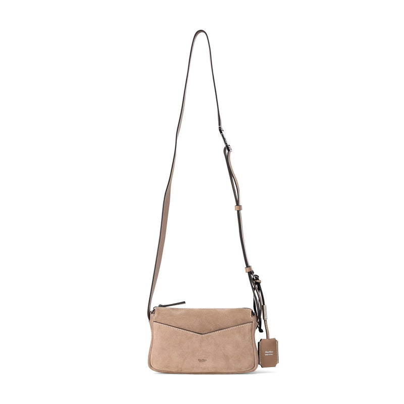 Tasche aus Leder One size / Hellbraun