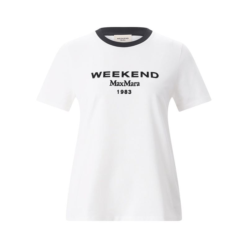 Weekend Max Mara T-Shirt aus Baumwolle Damen