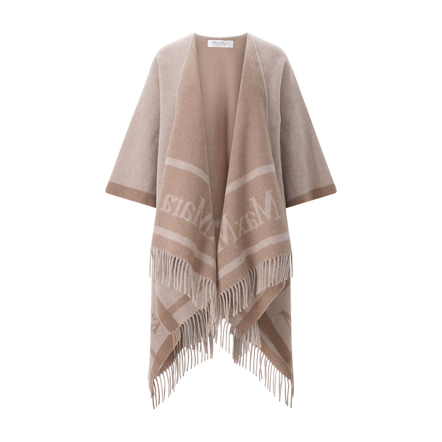 Max Mara Poncho aus Wolle Damen